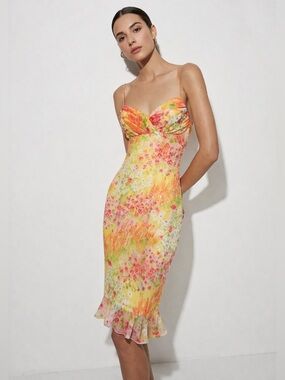 ESCADA vintage sequin midi dress